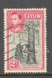 Ceylon  Sc # 278 used  (DT)