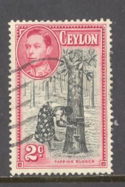 Ceylon  Sc # 278 used  (DT)