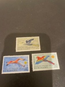 Surinam sc 382-384 MNH comp set