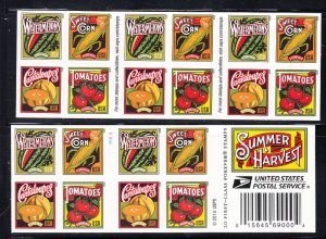U.S.A. #  5007b - Summer harvest Mint NH -  20 stamps