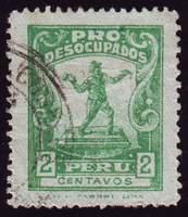 Peru SG#507 Used - 1931 2c.  - Statues and Monuments, Funds