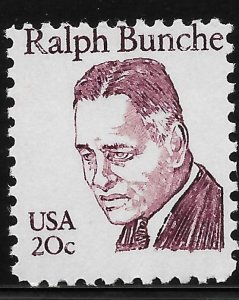 US - SC# 1860 - MNH - SCV$0.40 - Ralph Bunche