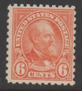 U.S. Scott #587 Garfield Stamp - Mint Single