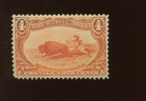 287S Trans Mississippi Specimen Overprint Mint Stamp NH (Bx 3138)