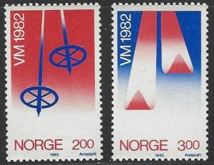 Norway #798-799 MNH Full Set of 2