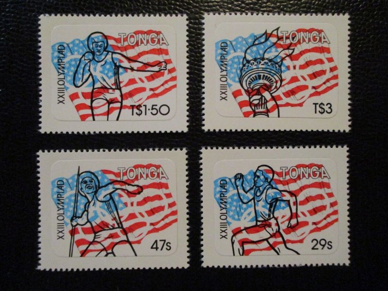 Tonga #582-85  Mint Never Hinged  - WDWPhilatelic (1/23) 