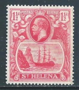 St. Helena #81 NH 1 1/2p Badge of the Colony