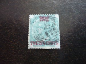 Stamps - Straits Settlements - Scott# 7 - Used Part Set of 1 Stamp