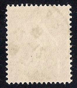 France #156 1C Sower, SUPERB CANCEL Oil Bister Stamp used F