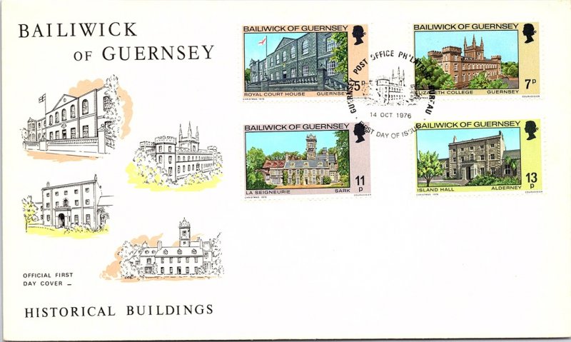 Guernsey, Worldwide First Day Cover