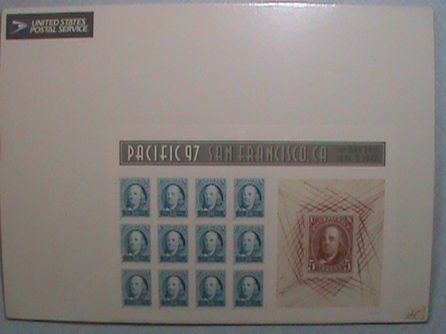 UNITED STATES STAMP:1997-SC#3139 PACIFIC 97 SAN FRANCISCO, CA.  MINT FULL PANEL