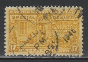 United States,  17c Postman & Motorcycle (SC# E18) USED