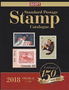 2018 SCOTT STANDARD POSTAGE STAMP CATALOGUE VOLUME 2 (2 volumes) C-F