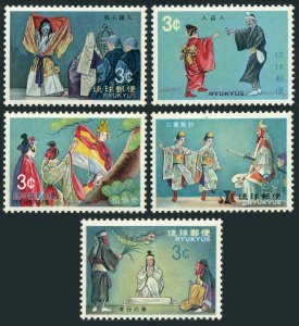 RyuKyu 195-199, MNH. Michel 226-229. Classic Opera 1970.