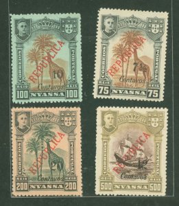 Nyassa #102-05 Unused Multiple (Animals)