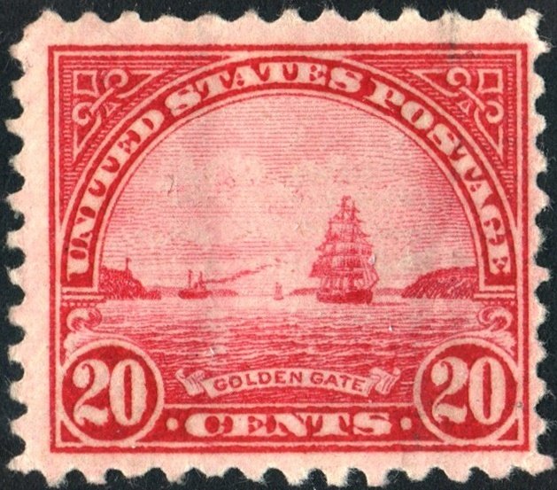 SC#698 20¢ Golden Gate Single (1931) MLH