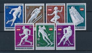 [43523] Burundi 1976 Olympic games Innsbruck Figure skating Icehockey Skiing MNH