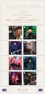 Isle of Man - Postfris/MNH - Sheet Maurice Gibb 2024