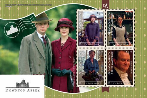 Grenada Grenadines - 2014 - Downton Abbey  - Sheet of four - MNH