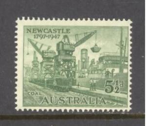 Australia Sc # 209 mint never hinged