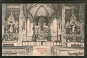 Austria 1913 Interior of the Church of Sulz Architecture Used View Post Card ...