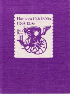 USPS First Day Ceremony Program #1904 10.9c Bulk Hansom Cab Transportation 1982