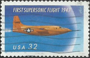 # 3173 USED FIRST SUPERSONIC FLIGHT