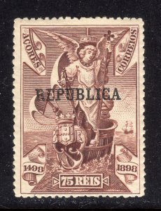 Azores #145 Unused Original Gum F924