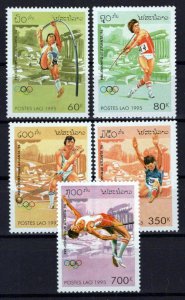 Laos 1221-1225 MNH Sports Olympics Games ZAYIX 0224S0255