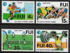 Fiji #405-8 MNH Set - South Pacific Games - Sports