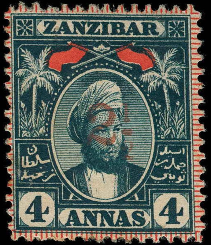 Zanzibar Scott 54 Gibbons 176 Mint Stamp