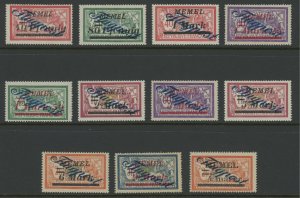 Memel C8-17, C19 * mint HR (2501 268)