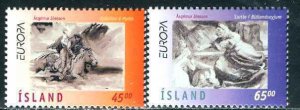 Iceland 1997: Sc. # 844-845;  MNH Cpl. Set