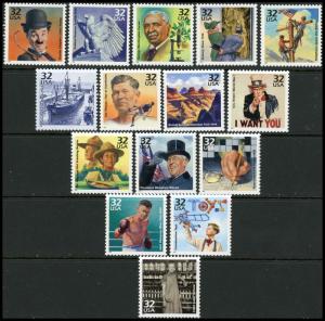 USA 3181 a-o Mint (NH) Complete Set