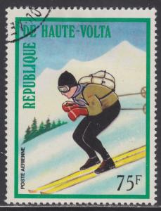 Burkina Faso C161 Scout Skiing Downhill 1974