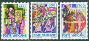 Vatican City Scott 752-754 MNH** 1985 St. Methodius set CV$5