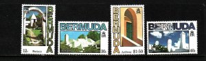 Bermuda-Sc#461-4- id2-unused NH set-Architecture-1985-