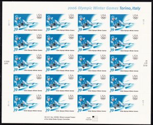 3995 Sheet of 20, MNH, XF