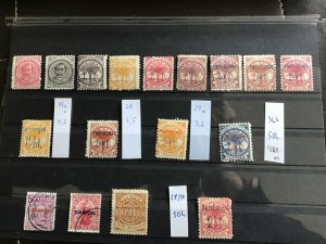 Samoa mounted mint and used early stamps R24553