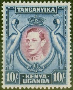 KUT 1944 10s Purple & Blue SG149b P.13.25 x 13.75 V.F MNH