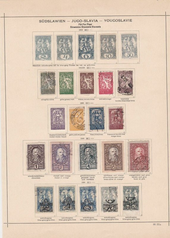 slovakia 1919 stamps page ref 17527
