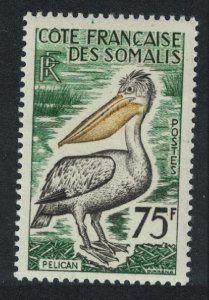 Fr. Somali Pink-backed pelican Bird 1958 MNH SG#446