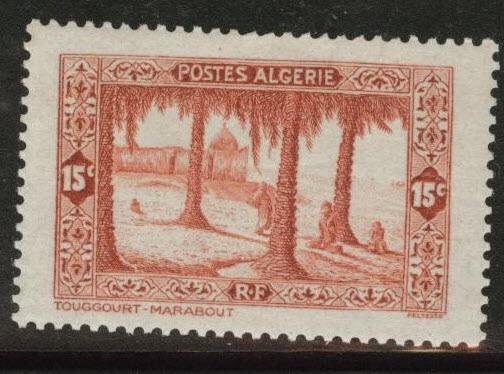 ALGERIA Scott 84 MH* stamp from 1936-1941 set