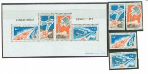 Central African Republic #C95-C98a Mint (NH) Single (Complete Set) (Space)