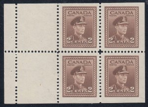 Canada #250a Mint Booklet Pane