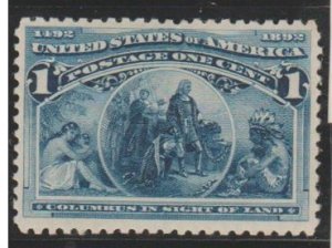 U.S. Scott #230 Columbian Stamp - Mint Single