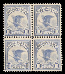 United States, Registration Stamps #F1 Cat$640+ (as singles), 1911 10c ultram...