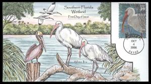#4099j White Ibis Collins FDC