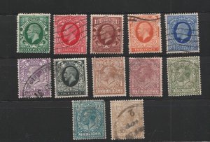 *KAPPYSSTAMPS 94 GREAT BRITAIN SCOTT 187-200 SET OF 12 USED CV $73