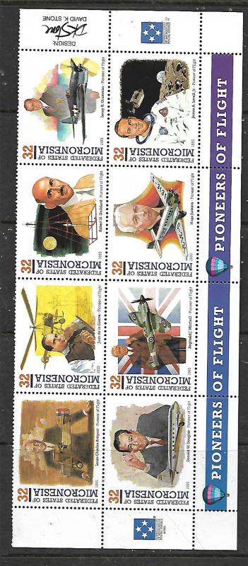 MICRONESIA,249,MNH, PIONEERS OF FLIGHT